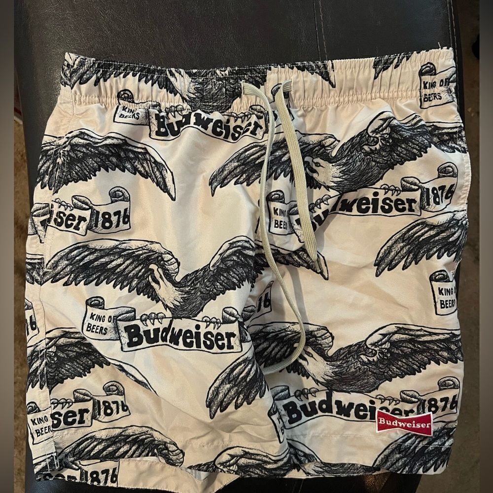 Budweiser By PacSun United 17" Swim Trunks